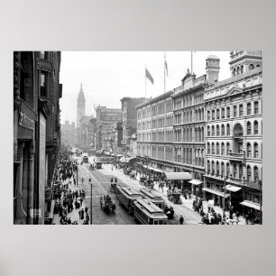 1904 Market St. Philadelphia Pa Drucken Poster