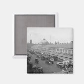 1904 Quincy Market Boston Magnet (Vorderseite/Rückseite)