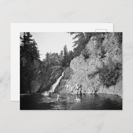 1904 Schwimmen im Lester Park. Duluth, Minnesota Postkarte (Vorne/Hinten)