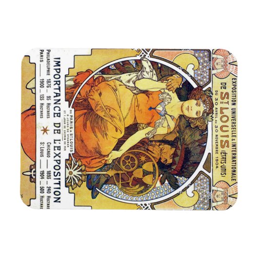 1904 St. Louis Exposition Magnet (Horizontal)