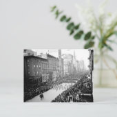 1905 Ave NYC Parade Postcard Postkarte (Stehend Vorderseite)