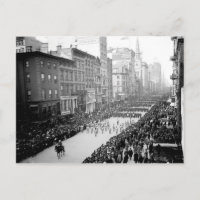 1905 Ave NYC Parade Postcard