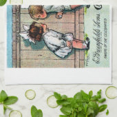 1905 Chocolate Candy Ad Küchentuch (Gefaltet)