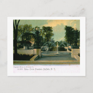 1905 Gales Circle, Buffalo, New York Vintage Postkarte