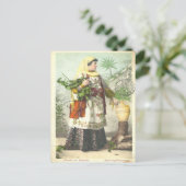 1905 Griechische Postkarte Femme de Salamis (Stehend Vorderseite)