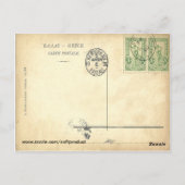 1905 Griechische Postkarte Femme de Salamis (Rückseite)