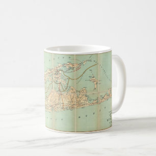 1905 Long Island Map Tasse