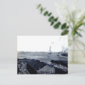 1906 Boston Harbor Postcard Postkarte (Stehend Vorderseite)