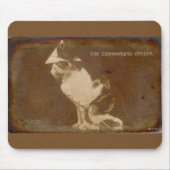 1906 Der Kommandeur verkleidete Katze RPPC Mousepad (Vorne)