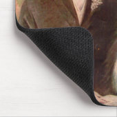 1906 Edwardian Hochzeit Mousepad (Ecke)