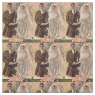 1906 Edwardian Hochzeit Stoff