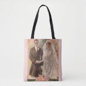 1906 Edwardian Hochzeit Tasche (Vorderseite)