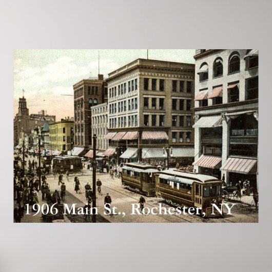 1906 Main St., Rochester, NY Poster (Vorne)