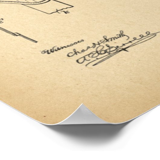 1906 Patentkorset Poster (Ecke)