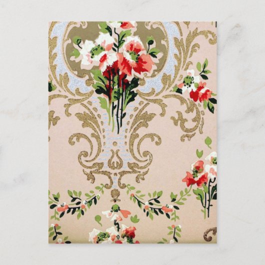 1906 Sears Wallpaper Postkarte (Vorderseite)