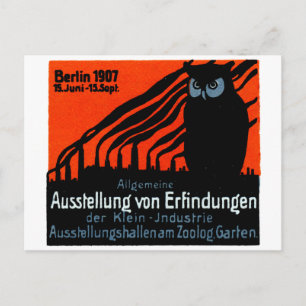 1907 Berlin Exhibition Poster Postkarte