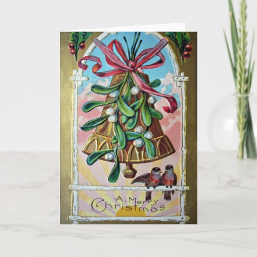 1907  Christmas Card Feiertagskarte (Vorderseite)