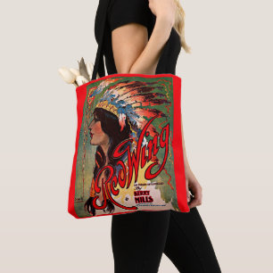 1907 Redwing sheet music cover print Tasche