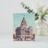 1907 Relic of City Hall Savannah GA Historic Postkarte (Stehend Vorderseite)