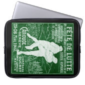 1907 Schweizer Wrestling Laptopschutzhülle (Vorderseite)
