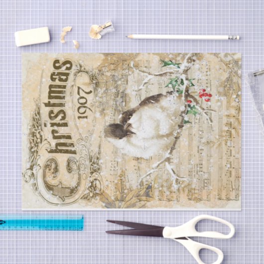 1907 SEIDENPAPIER (Handwerk)