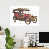 1907 TT Rover Automobil Poster (Heimbüro)