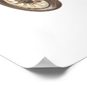 1907 TT Rover Automobil Poster (Ecke)