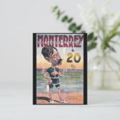 1907 Vintage Postkarte (Stehend Vorderseite)