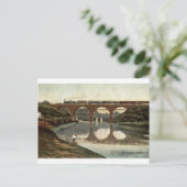 1908 Die Brücken, Painesville, Ohio Vintag Postkarte (Stehend Vorderseite)