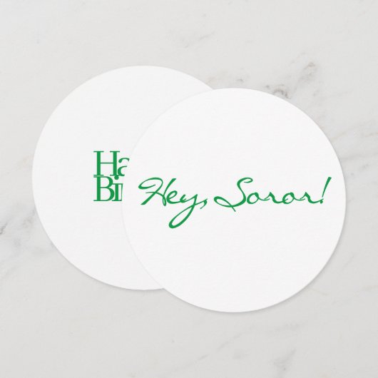 1908 Geburtstagskarte Einladung (Vorne/Hinten)