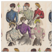 1908 Gimbels Damenblusen Blusen Aufhebung Nr. 2 Stoff (Nahaufnahme)