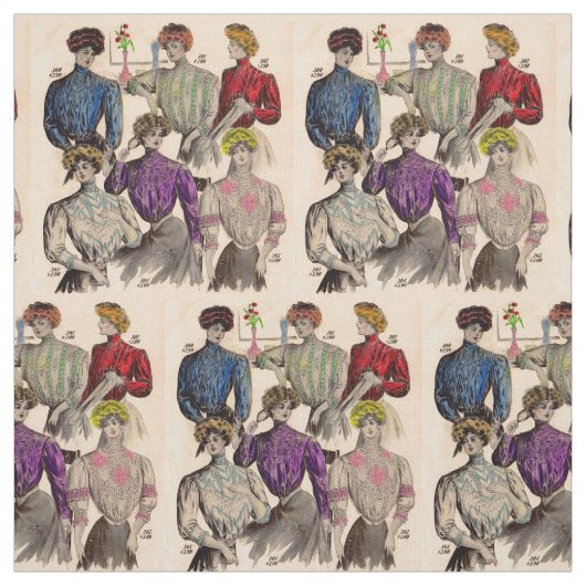 1908 Gimbels Damenblusen Blusen Aufhebung Nr. 2 Stoff (Muster)