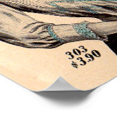 1908 Gimbels Damenblusen Blusenaufhängung Nr. 1 Poster (Ecke)