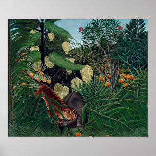 1908 Henri-Rousseau-Gemälde Poster