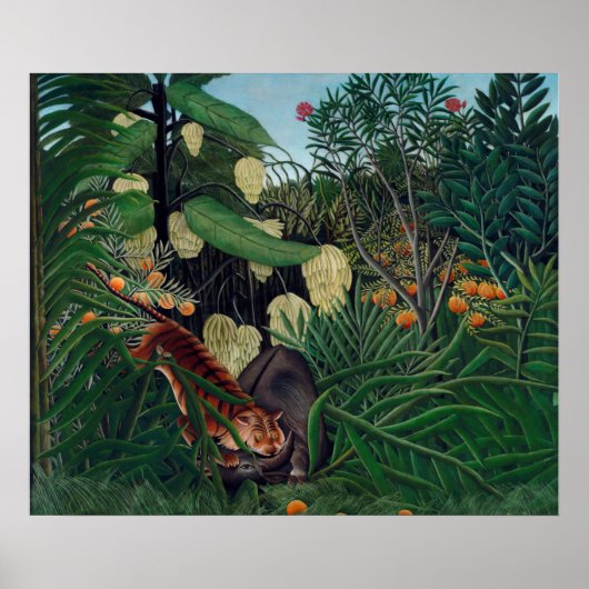1908 Henri-Rousseau-Gemälde Poster (Vorne)