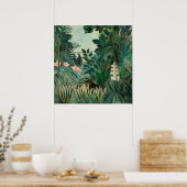1908 Henri-Rousseau-Gemälde Poster (Küche)