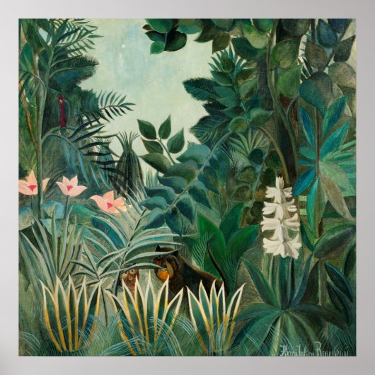 1908 Henri-Rousseau-Gemälde Poster (Vorne)