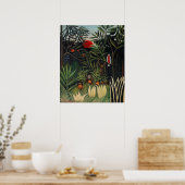 1908 Henri-Rousseau-Gemälde Poster (Küche)