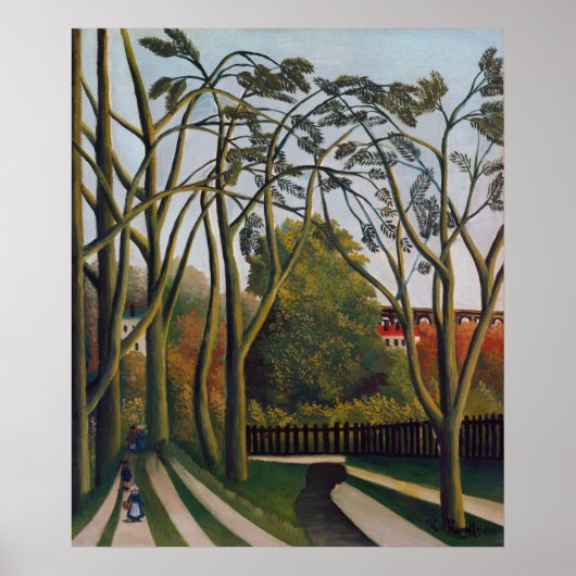 1908 Henri Rousseau Malerei Poster (Vorne)