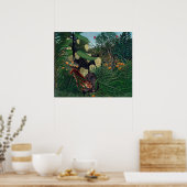 1908 Henri Rousseau Malerei Poster (Küche)