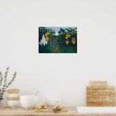 1908 Henri Rousseau Malerei Poster (Küche)