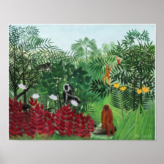 1908 Henri Rousseau Malerei Poster (Vorne)