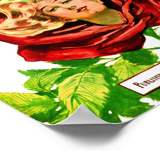 1908 June Sweet June Titelblatt Poster (Ecke)