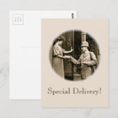1908 Post Postkarte (Vorne/Hinten)