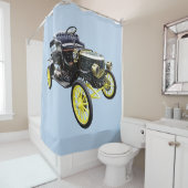 1908 Stanley Steamer Motor Car Duschvorhang (Beispiel)