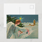 1908 Weihnachtsgel Ein frohe Weihnachten (Vorne/Hinten)