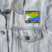 1908 Wiener Jugendstil-Messe Maiden Button (Beispiel)