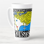 1908 Wiener Jugendstil-Messe Maiden Milchtasse (Linke Ecke)