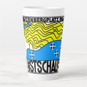 1908 Wiener Jugendstil-Messe Maiden Milchtasse (Vorderseite)