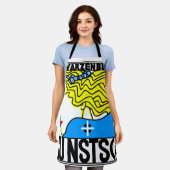 1908 Wiener Jugendstil-Messe Maiden Schürze (Getragen)